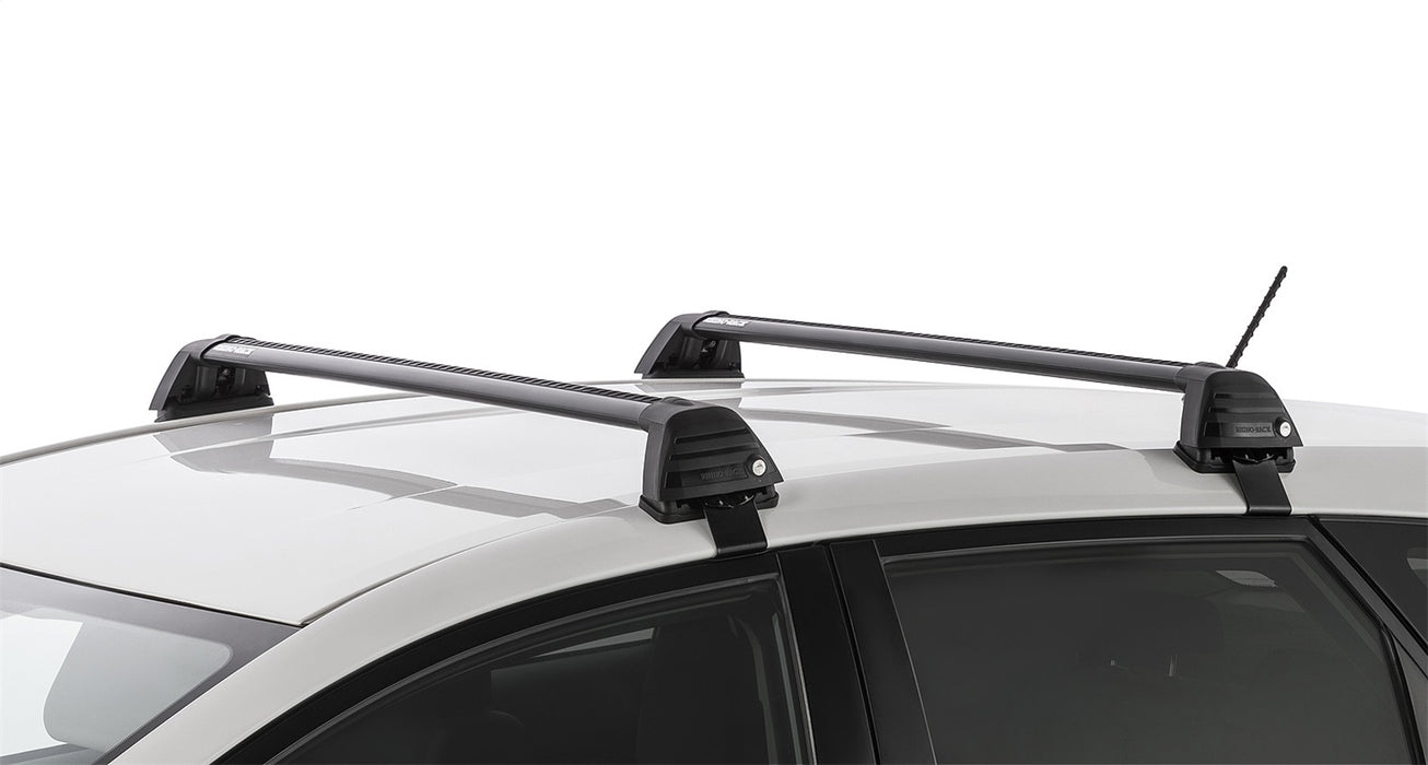 Rhino-Rack USA RV0705B Vortex ROC25 Flush Roof Rack; 2 Bar; Front 891mm; Rear 845mm; Black; - Truck Part Superstore