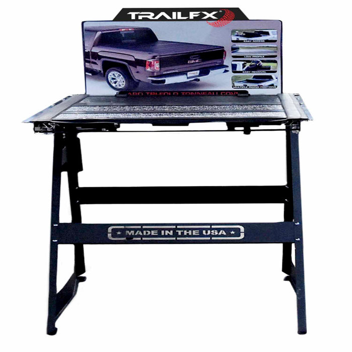 TrailFX 9702 Sample Display Stand For Premium Hard Tri Fold Covers - Truck Part Superstore