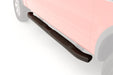 Lund 22758038 5 Inch Oval Bent Nerf Bar; Incl. Brackets; 80 in.; Black; - Truck Part Superstore