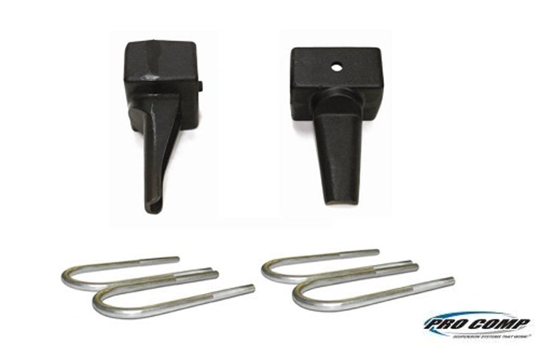 Pro Comp Suspension 57589 4Runner 3.5 Inch Rear Lift Block W/U Bolt Kit Pro Comp Suspension - Truck Part Superstore