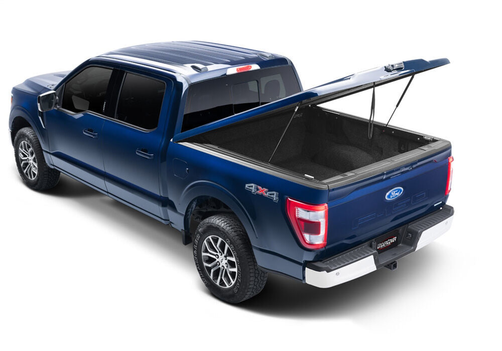 Undercover UC2218L-PQ UnderCover Elite LX 2021-2022 F-150 Ext/Crew Cab 6.7ft Bed-PQ Race Red - Truck Part Superstore