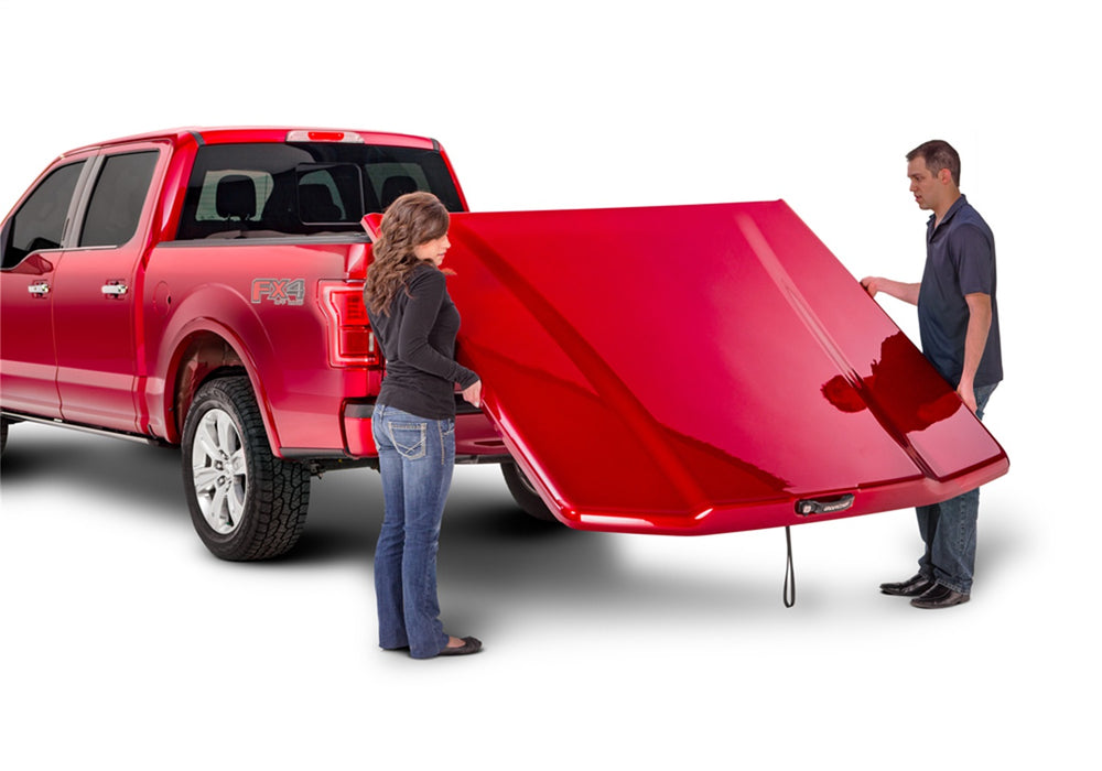 Undercover UC4128L-202 UnderCover Elite LX 2014-2017 Toyota Tundra 6.7ft Short Bed Std/Dbl 202-Black - Truck Part Superstore