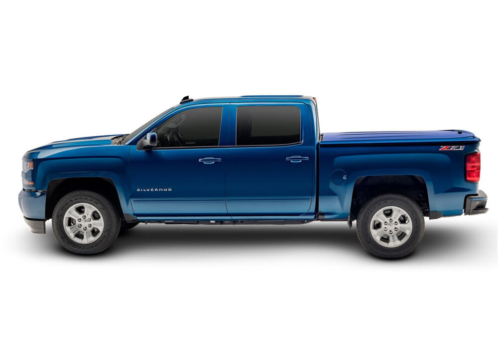 Undercover UC2216L-PQ UnderCover LUX 2021-2022 F-150 Ext/Crew Cab 6.7ft Bed-PQ Race Red - Truck Part Superstore