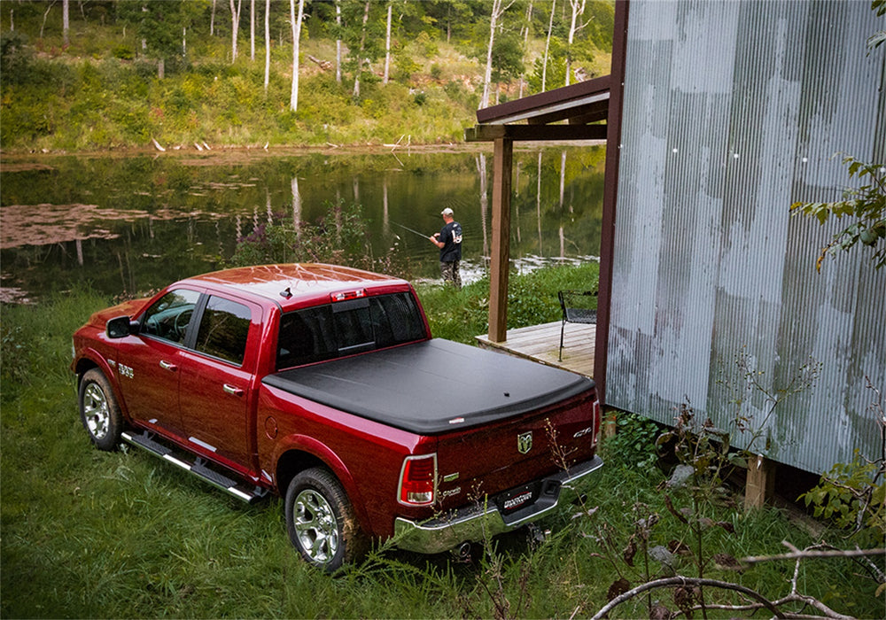Undercover UC3116 UnderCover SE 2019-2022 Ram 1500 6.4ft Short Bed; Quad/Mega; Black Textured - Truck Part Superstore