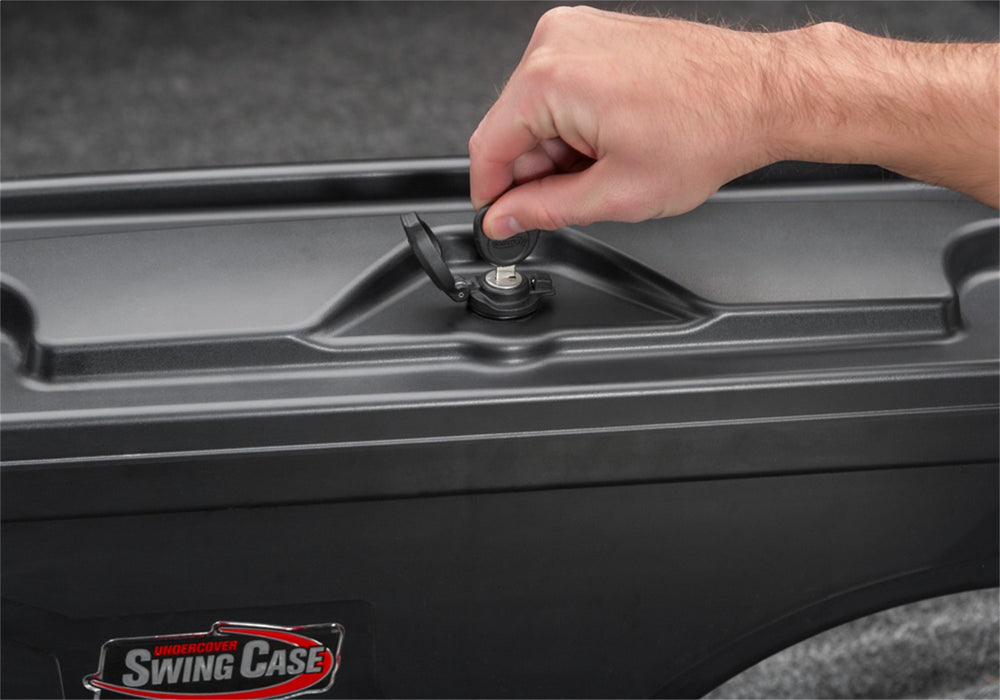 Undercover SC400D UnderCover Swing Case 2007-2021 Toyota Tundra Drivers Side Black Smooth - Truck Part Superstore