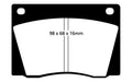 EBC Brakes UD004 Ultimax OEM Replacement Brake Pads; FMSI Pad No. D004; - Truck Part Superstore