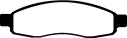 EBC Brakes UD1015 Ultimax OEM Replacement Brake Pads - Truck Part Superstore