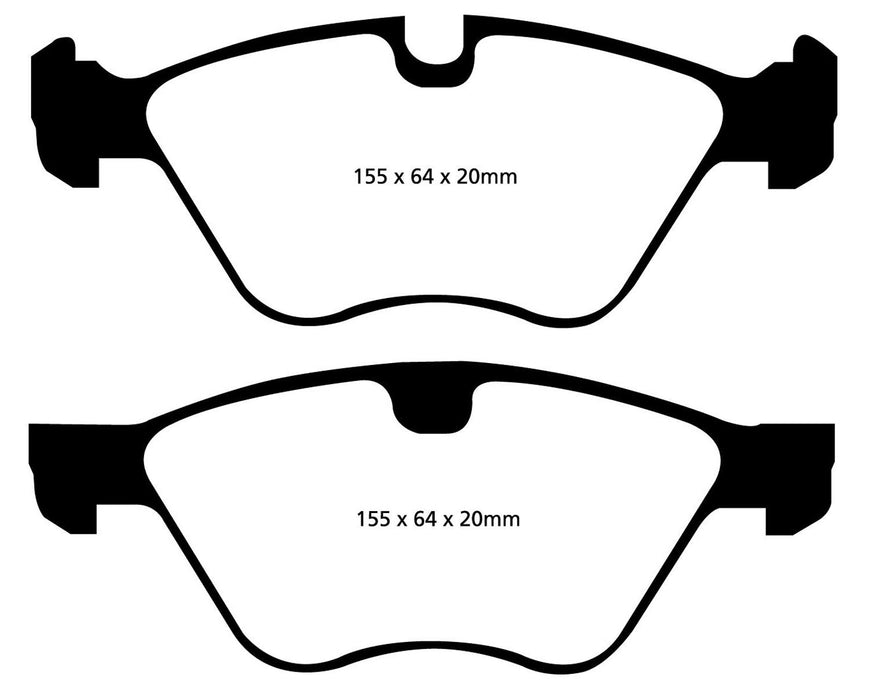 EBC Brakes UD1061 Ultimax OEM Replacement Brake Pads - Truck Part Superstore