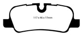 EBC Brakes UD1099 Ultimax OEM Replacement Brake Pads; FMSI Pad No. D1099; - Truck Part Superstore