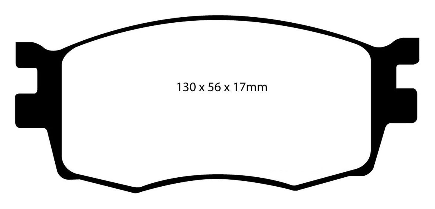 EBC Brakes UD1156 Ultimax OEM Replacement Brake Pads - Truck Part Superstore