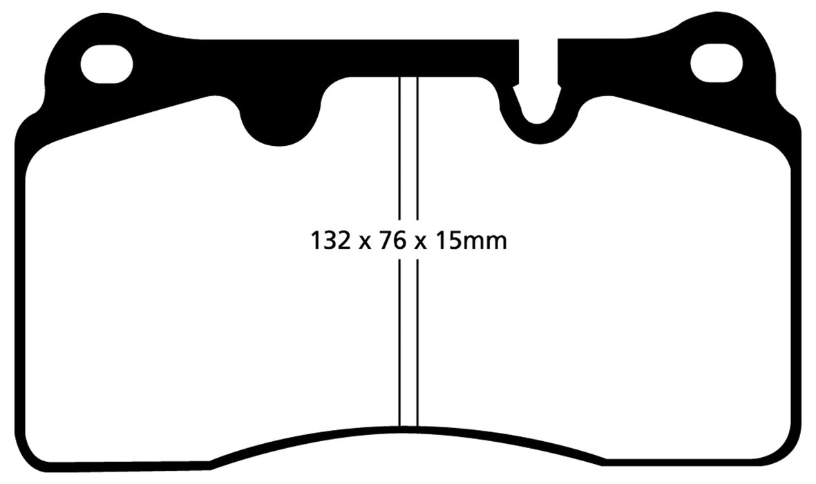 EBC Brakes UD1165 Ultimax OEM Replacement Brake Pads - Truck Part Superstore
