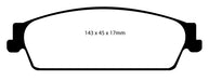 EBC Brakes UD1194 Ultimax OEM Replacement Brake Pads; FMSI Pad No. D1194; - Truck Part Superstore