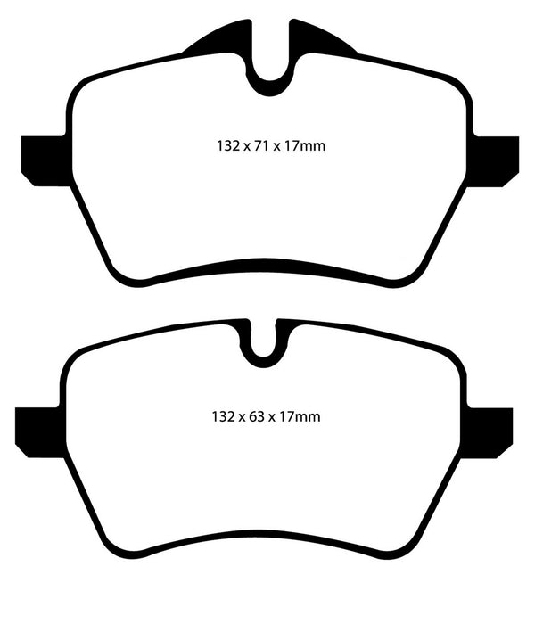 EBC Brakes UD1204 Ultimax OEM Replacement Brake Pads - Truck Part Superstore