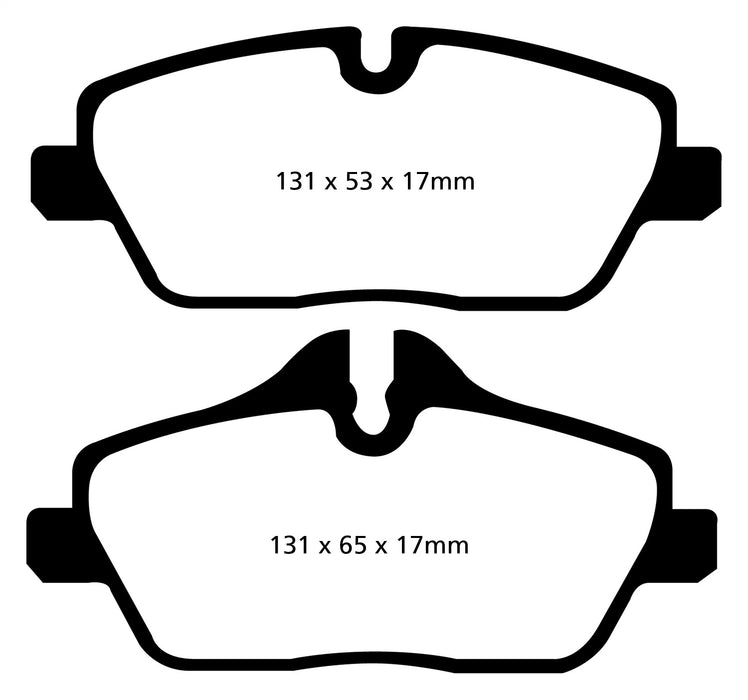 EBC Brakes UD1308 Ultimax OEM Replacement Brake Pads - Truck Part Superstore