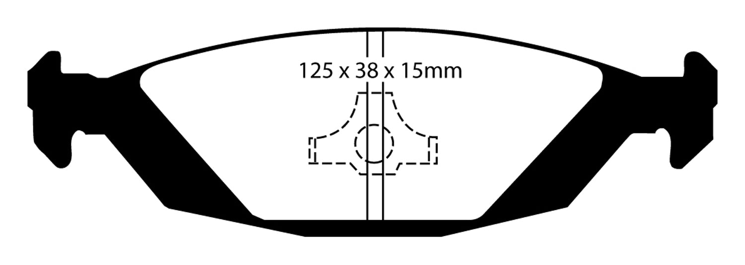 EBC Brakes UD322 Ultimax OEM Replacement Brake Pads; - Truck Part Superstore