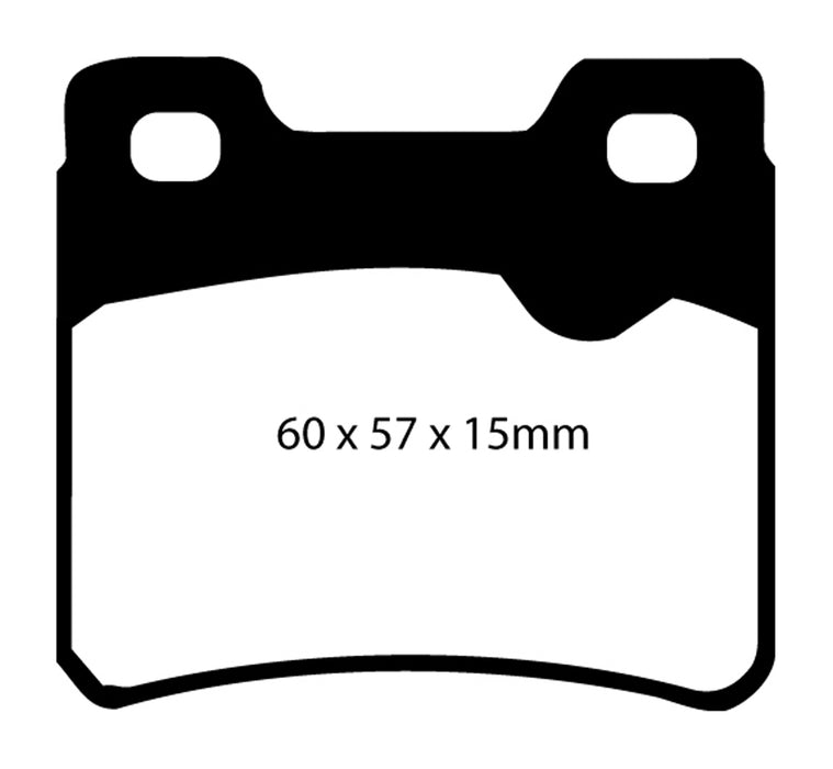 EBC Brakes UD427 Ultimax OEM Replacement Brake Pads; - Truck Part Superstore