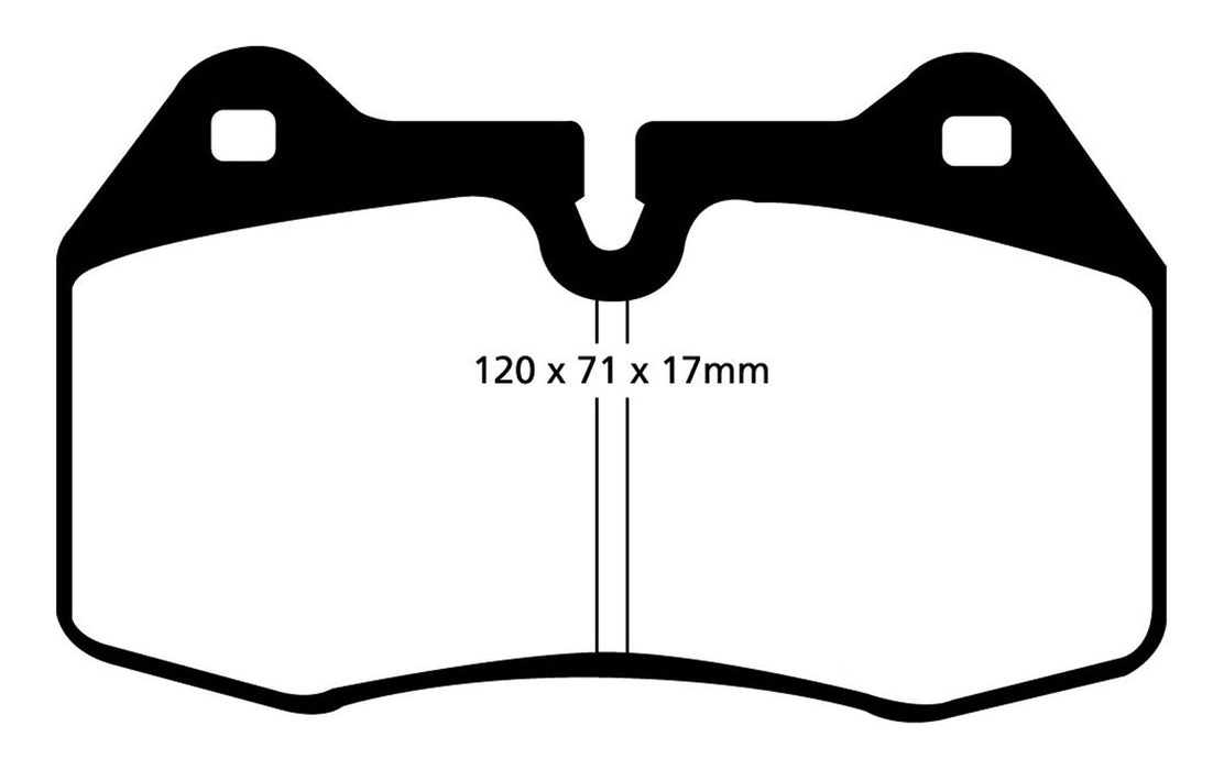 EBC Brakes UD639 Ultimax OEM Replacement Brake Pads - Truck Part Superstore