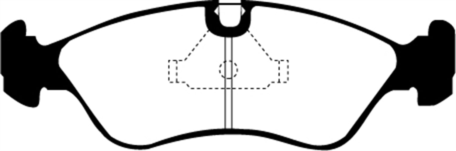 EBC Brakes UD796 Ultimax OEM Replacement Brake Pads; FMSI Pad No. D796; - Truck Part Superstore