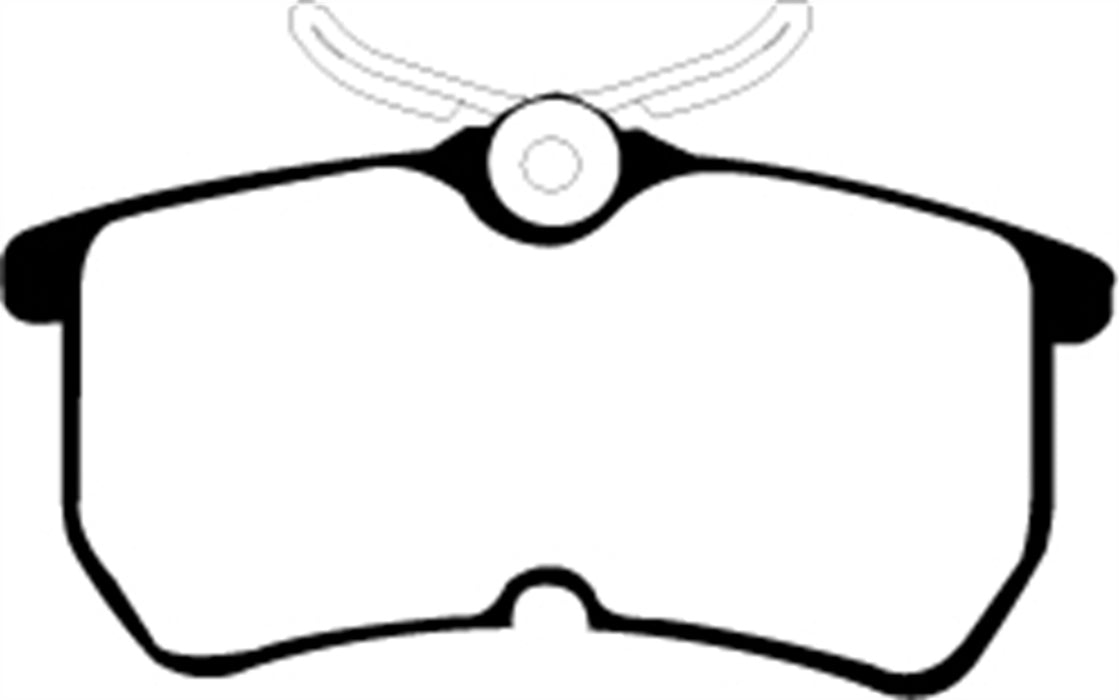 EBC Brakes UD886 Ultimax OEM Replacement Brake Pads; - Truck Part Superstore