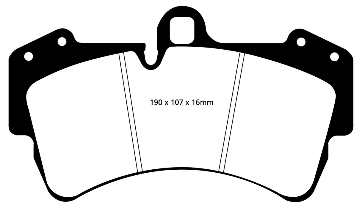 EBC Brakes UD977 Ultimax OEM Replacement Brake Pads - Truck Part Superstore