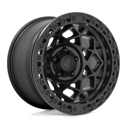 Fuel 1PC D12017908445 D120 17X9 6X5.5 BLK-OUT -15MM - Truck Part Superstore