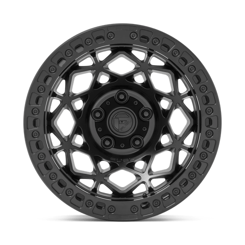 Fuel 1PC D12017908945 D120 17X9 6X135 BLK-OUT -15MM - Truck Part Superstore