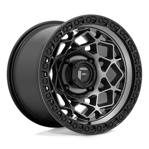 Fuel UTV D7841500A655 D784 15X10 4X137 GMTL M-BLK-RING 00MM - Truck Part Superstore