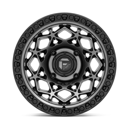 Fuel UTV D7841500A555 D784 15X10 4X156 GMTL M-BLK-RING 00MM - Truck Part Superstore