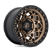 Fuel 1PC D78517909450 D785 17X9 6X120 BRZ M-BLK-RING 01MM - Truck Part Superstore
