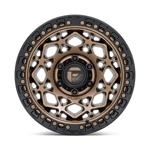 Fuel 1PC D78517909450 D785 17X9 6X120 BRZ M-BLK-RING 01MM - Truck Part Superstore