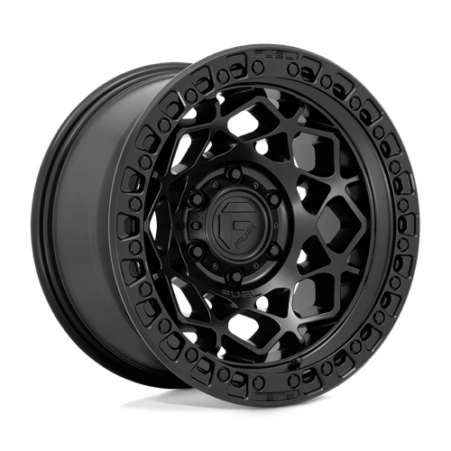 Fuel 1PC D78617908450 D786 17X9 6X5.5 M-BLK M-BLK-RING 01MM - Truck Part Superstore