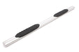 Lund 23986005 5 Inch Oval Straight Nerf Bar; Incl. Brackets; Stainless Steel; - Truck Part Superstore