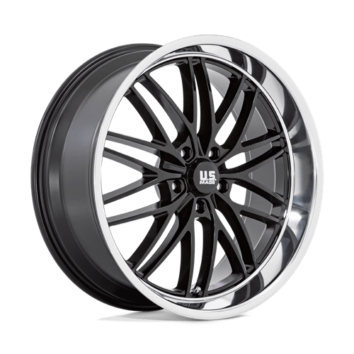 US Mag 1PC U13822907355 U138 22X9 5X5.0 G-BLK DIA-LP 15MM - Truck Part Superstore