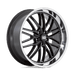 US Mag 1PC U13822907355 U138 22X9 5X5.0 G-BLK DIA-LP 15MM - Truck Part Superstore