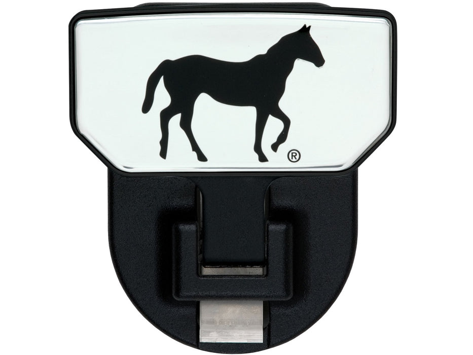 Carr 183042 HD Universal Hitch Step; Fits 2 in. Receiver; Black; Horse; Single - Truck Part Superstore