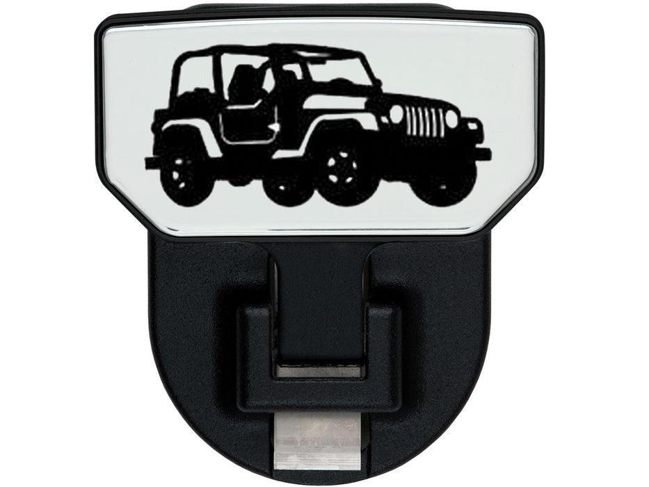 Carr 183182 HD Universal Hitch Step; Fits 2 in. Receiver; Black; Jeep; Single - Truck Part Superstore