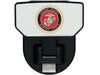 Carr 183142 HD Universal Hitch Step; Fits 2 in. Receiver; Black; U.S. Marines; Single - Truck Part Superstore