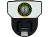 Carr 183232 HD Universal Hitch Step; Fits 2 in. Receiver; Black; US Nat Guard; Single - Truck Part Superstore