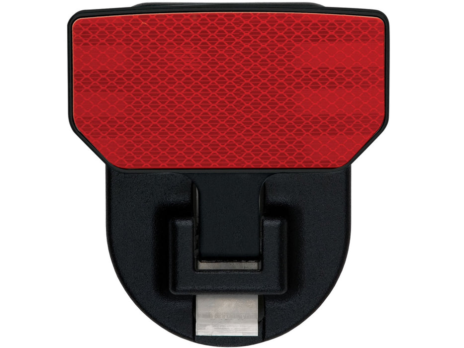 Carr 183242 HD Universal Hitch Step; Fits 2 in. Receiver; Black; Reflector; Single - Truck Part Superstore