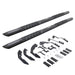 Go Rhino V3404280T V-Series V3 Aluminum Side Steps and Mounting Brackets Kit - Textured Black - Truck Part Superstore
