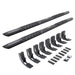 Go Rhino V3404887T V-Series V3 Aluminum Side Steps and Mounting Brackets Kit - Textured Black - Truck Part Superstore