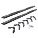 Go Rhino V3415087T V-Series V3 Aluminum Side Steps and Mounting Brackets Kit - Textured Black - Truck Part Superstore