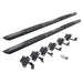 Go Rhino V3415587T V-Series V3 Aluminum Side Steps and Mounting Brackets Kit - Textured Black - Truck Part Superstore