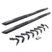 Go Rhino V3423580T V-Series V3 Aluminum Side Steps and Mounting Brackets Kit - Textured Black - Truck Part Superstore