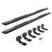 Go Rhino V3430687T V-Series V3 Aluminum Side Steps and Mounting Brackets Kit - Textured Black - Truck Part Superstore