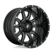 Fuel 1PC D62720202647 D627 20X12 5X4.5/5.0 GL-BLK-MIL -43MM - Truck Part Superstore