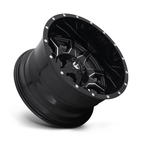 Fuel 1PC D62720201747 D627 20X12 8X170 GL-BLK-MIL -43MM - Truck Part Superstore