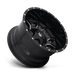 Fuel 1PC D62720201847 D627 20X12 8X180 GL-BLK-MIL -43MM - Truck Part Superstore