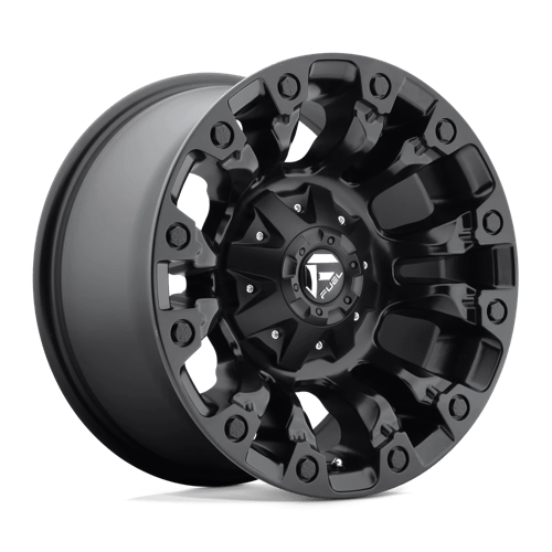 Fuel 1PC D56017909845 D560 17X9 6X135/5.5 MT-BLK -12MM - Truck Part Superstore