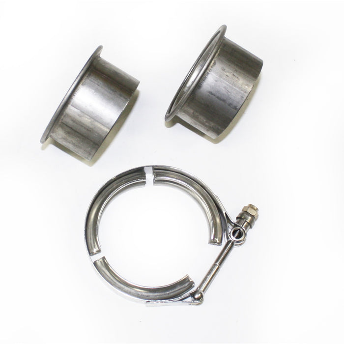 JBA Racing Headers VB25 JBA Performance Exhaust VB25CP 2.5" Stainless Steel V-Band clamp. - Truck Part Superstore